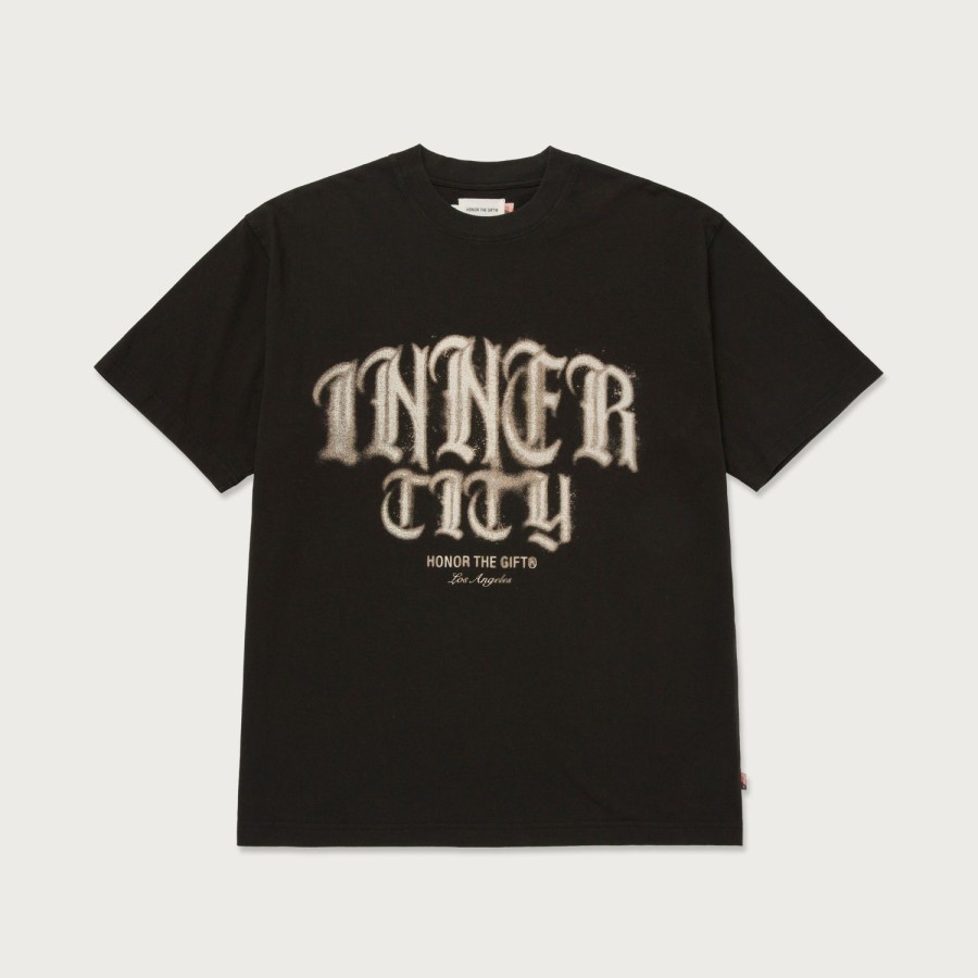 Honor The Gift | Stamp Inner City T-Shirt - Black