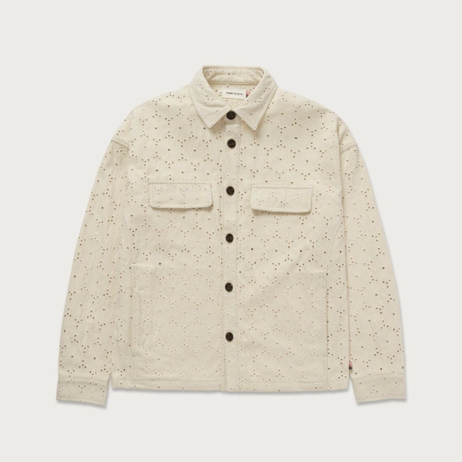 Honor The Gift | Legacy Eyelet Shirt - Bone