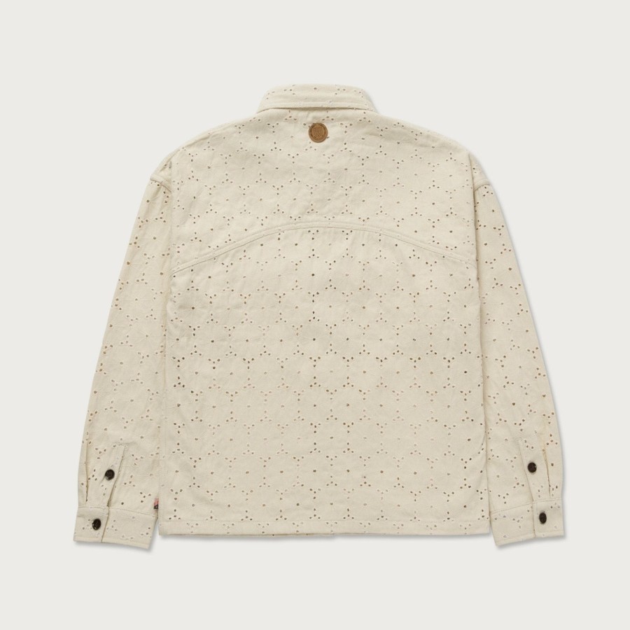 Honor The Gift | Legacy Eyelet Shirt - Bone