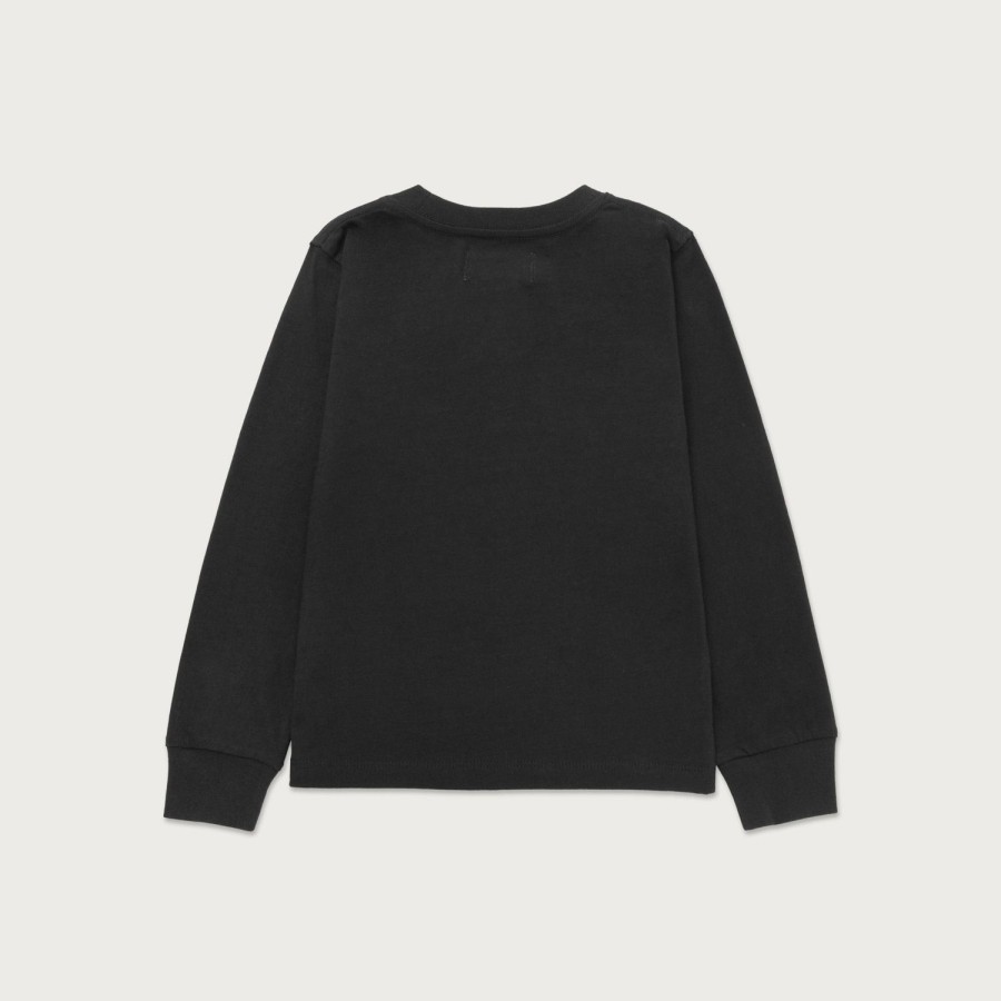 Honor The Gift | Kids Holiday Script L/S T-Shirt - Black