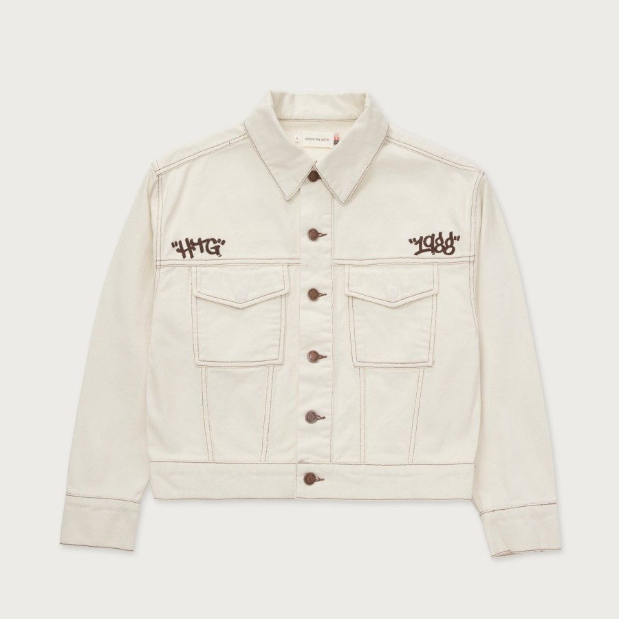 Honor The Gift | Womens Carpenter Jacket - Bone