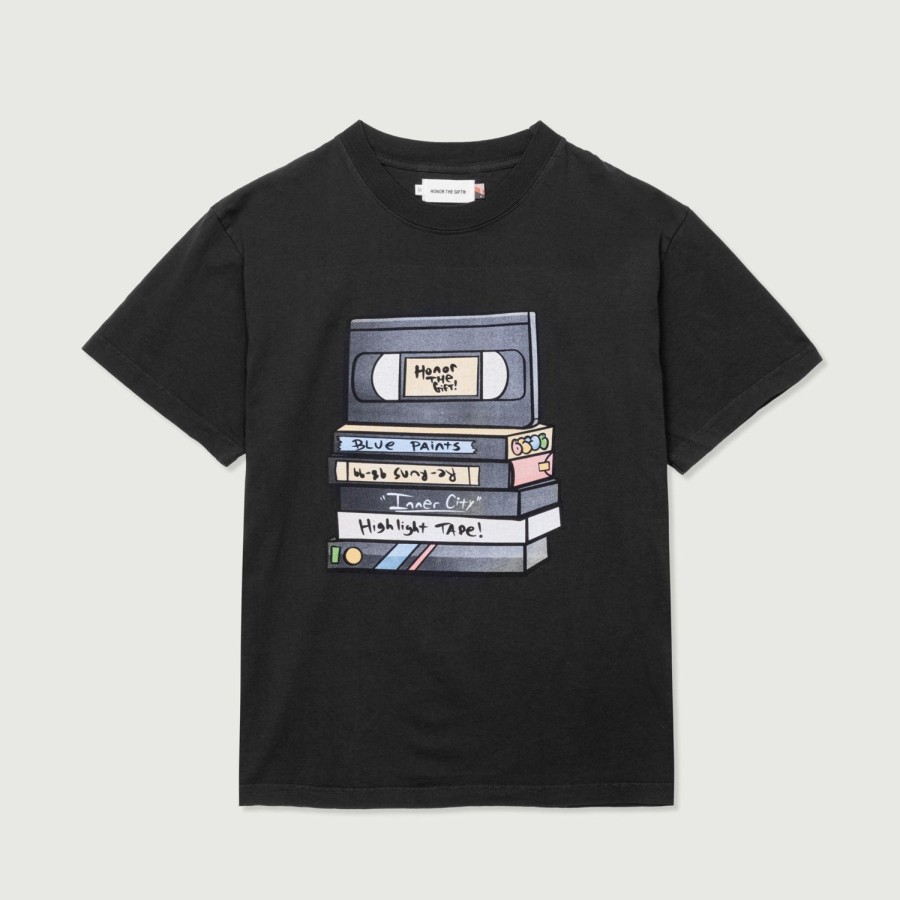 Honor The Gift | Htg® Vhs T-Shirt - Black