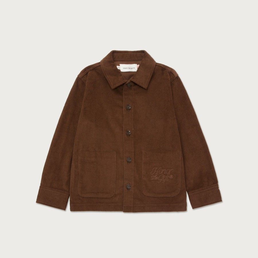 Honor The Gift | Kids Work Jacket - Brown