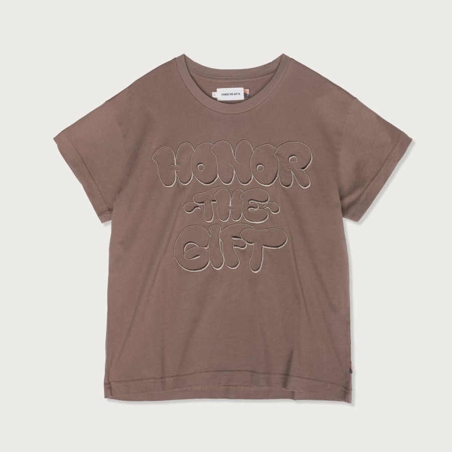 Honor The Gift | Womens Amp'D Up T-Shirt - Lt. Brown