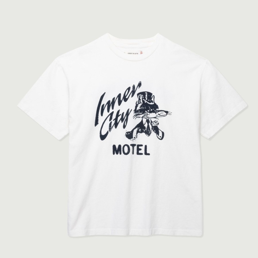 Honor The Gift | Inner City Motel T-Shirt - Bone