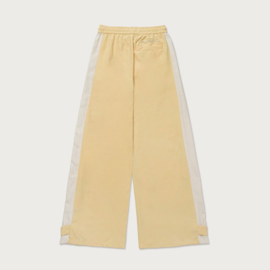 Honor The Gift | Womens Wide Leg Track Pant - Yellow