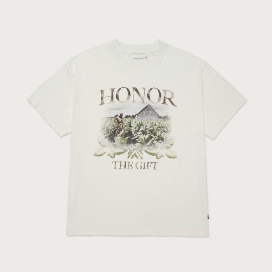 Honor The Gift | Tobacco Field T-Shirt - Bone