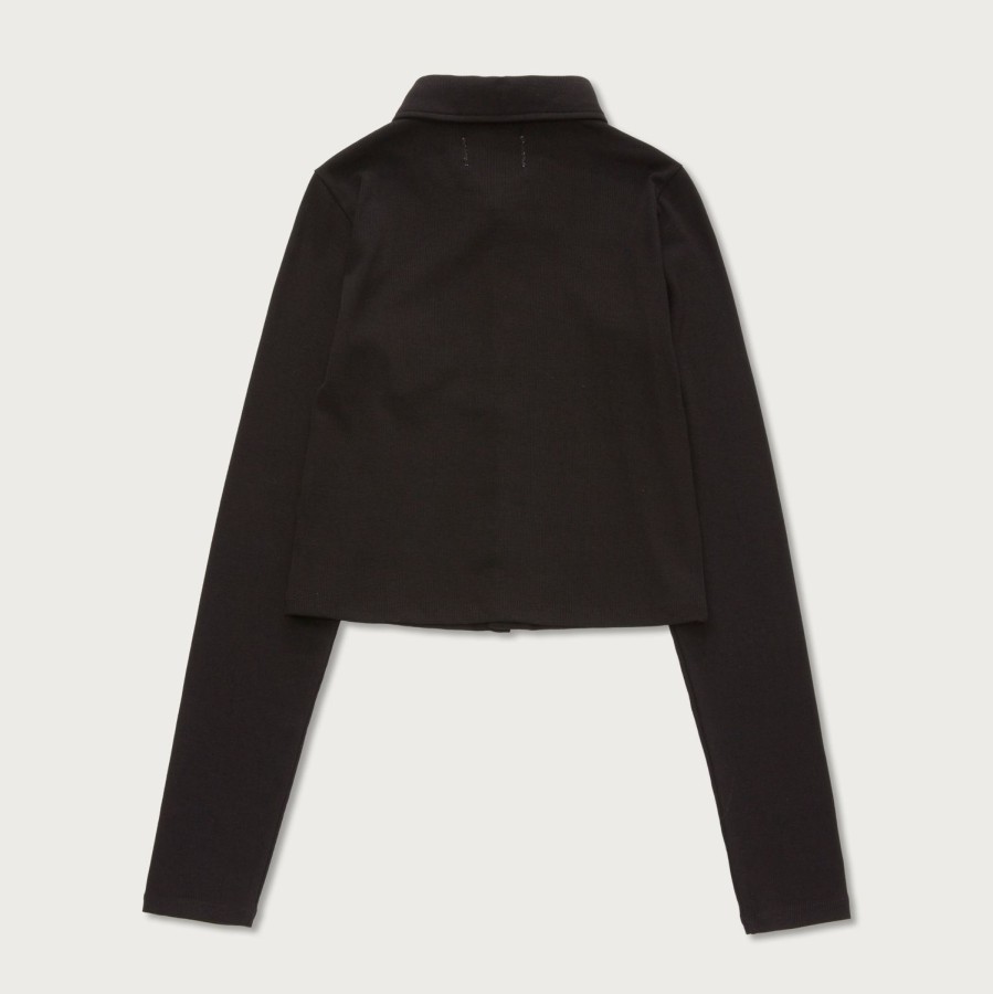 Honor The Gift | Womens L/S Button Down - Black