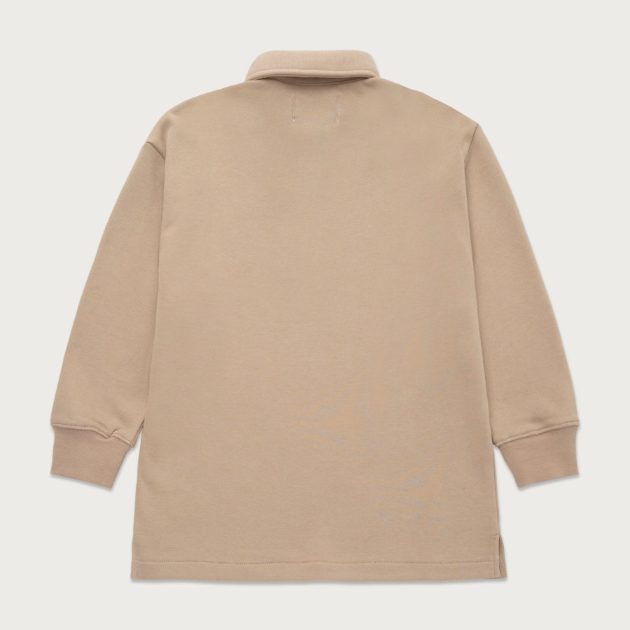 Honor The Gift | Kids L/S Pique Polo - Sand