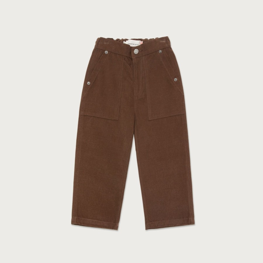 Honor The Gift | Kids Work Pant - Brown