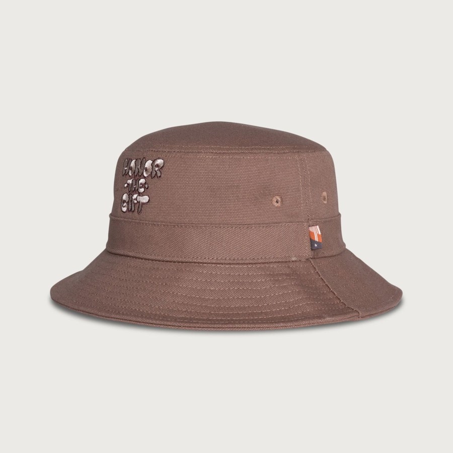 Honor The Gift | Script Bucket Hat - Brown