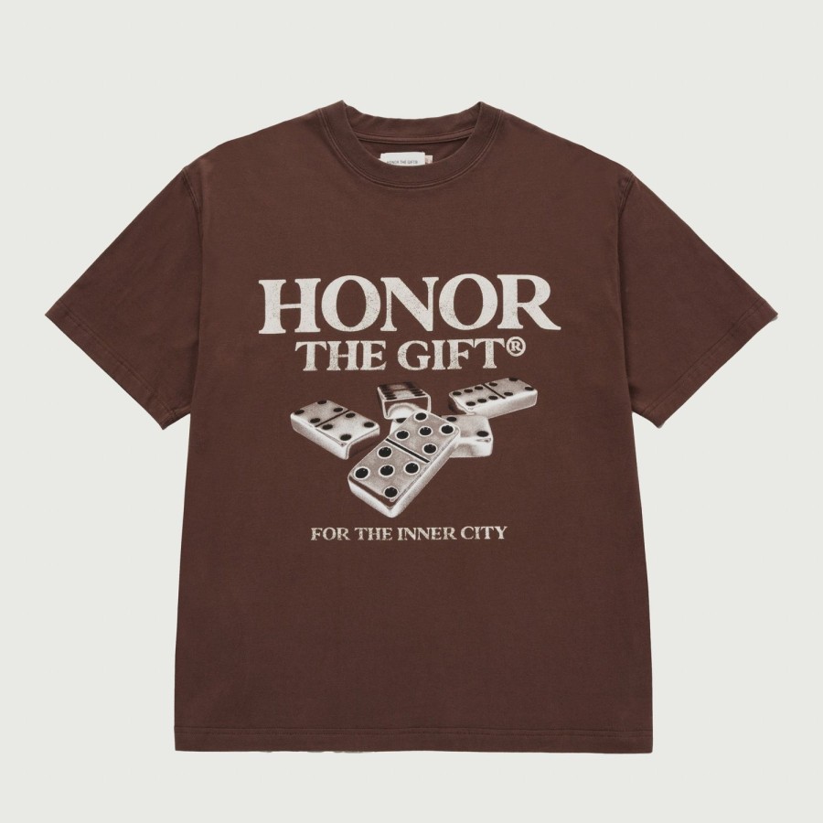 Honor The Gift | Dominos T-Shirt - Brown