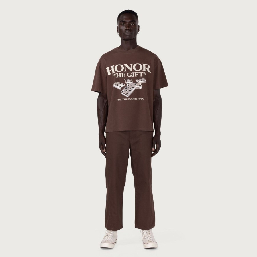 Honor The Gift | Dominos T-Shirt - Brown