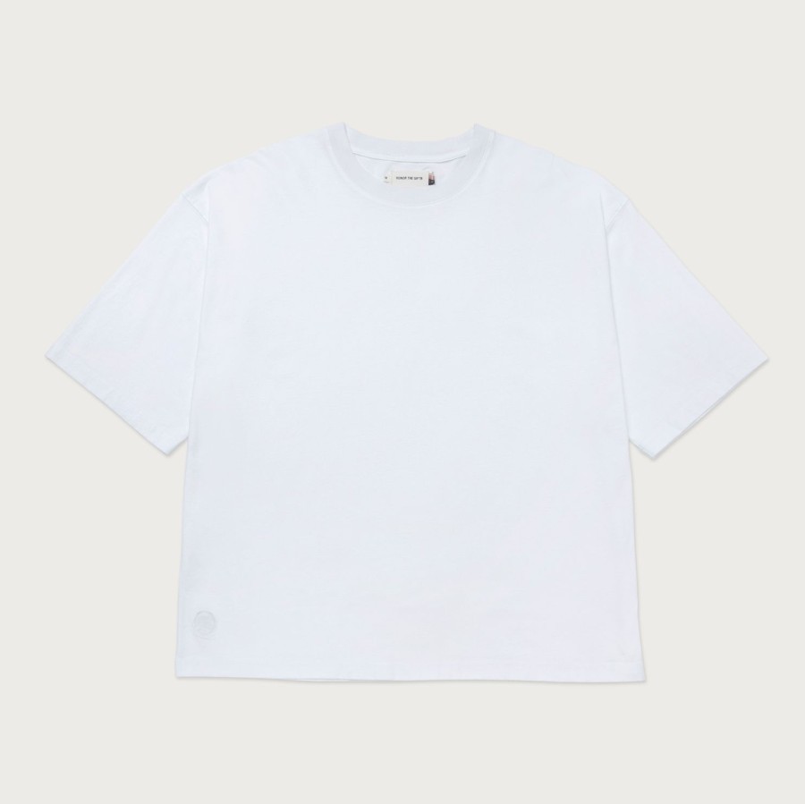 Honor The Gift | Crest Box T-Shirt - White