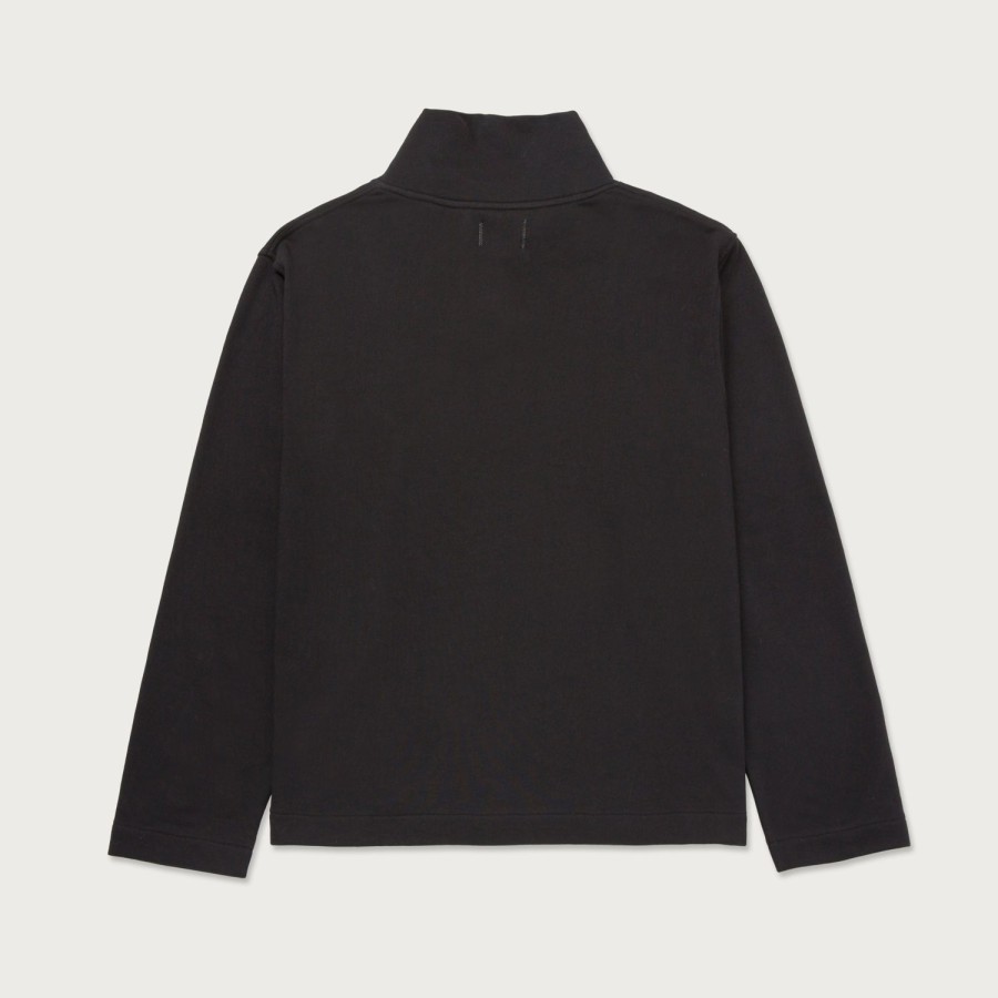 Honor The Gift | Stamp Patch Turtle Neck - Black