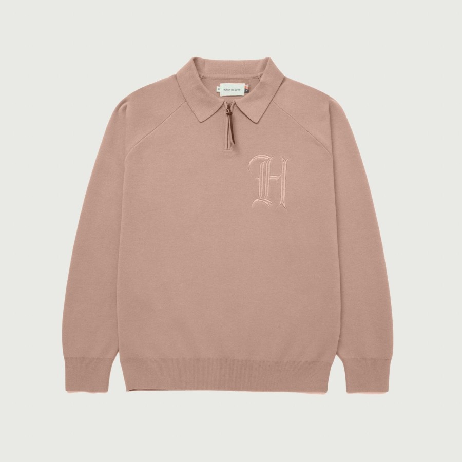 Honor The Gift | Htg® Zip Henley - Clay