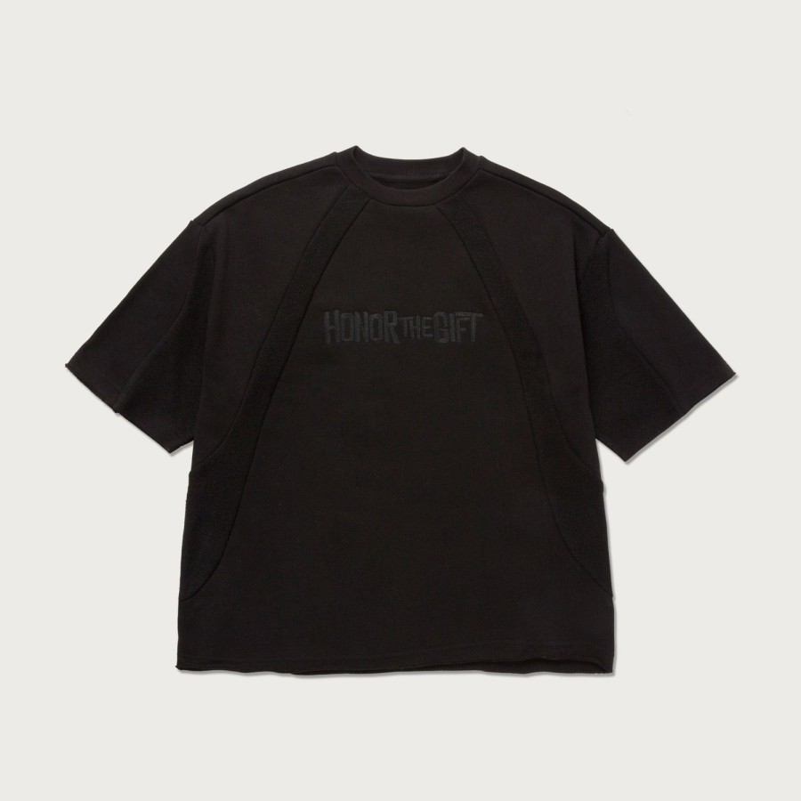 Honor The Gift | S/S Panel Terry Jumper - Black