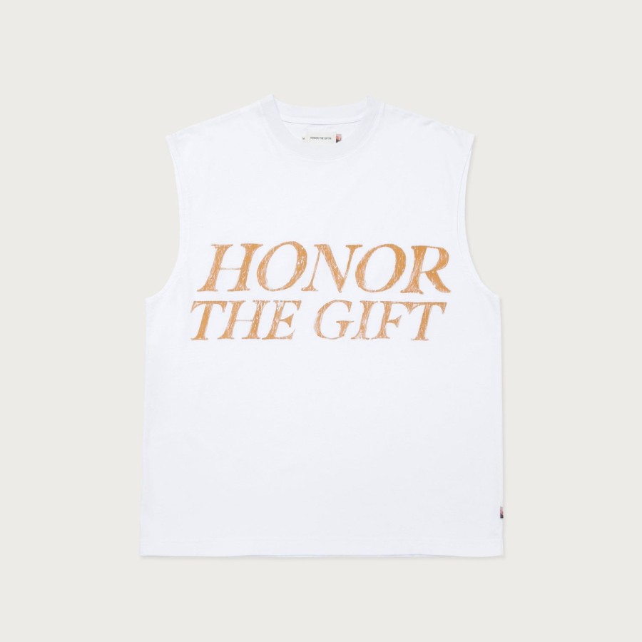 Honor The Gift | Honor Muscle Tee - White