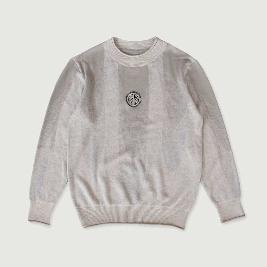 Honor The Gift | Jacquard Drip Sweater - Stone