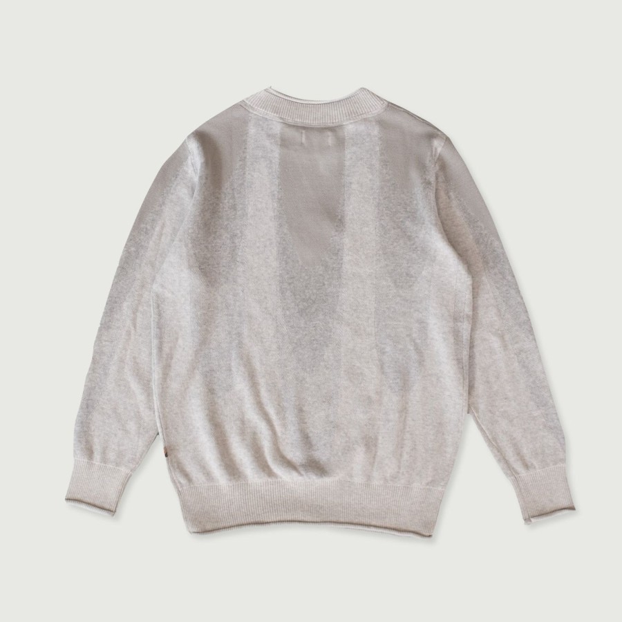 Honor The Gift | Jacquard Drip Sweater - Stone